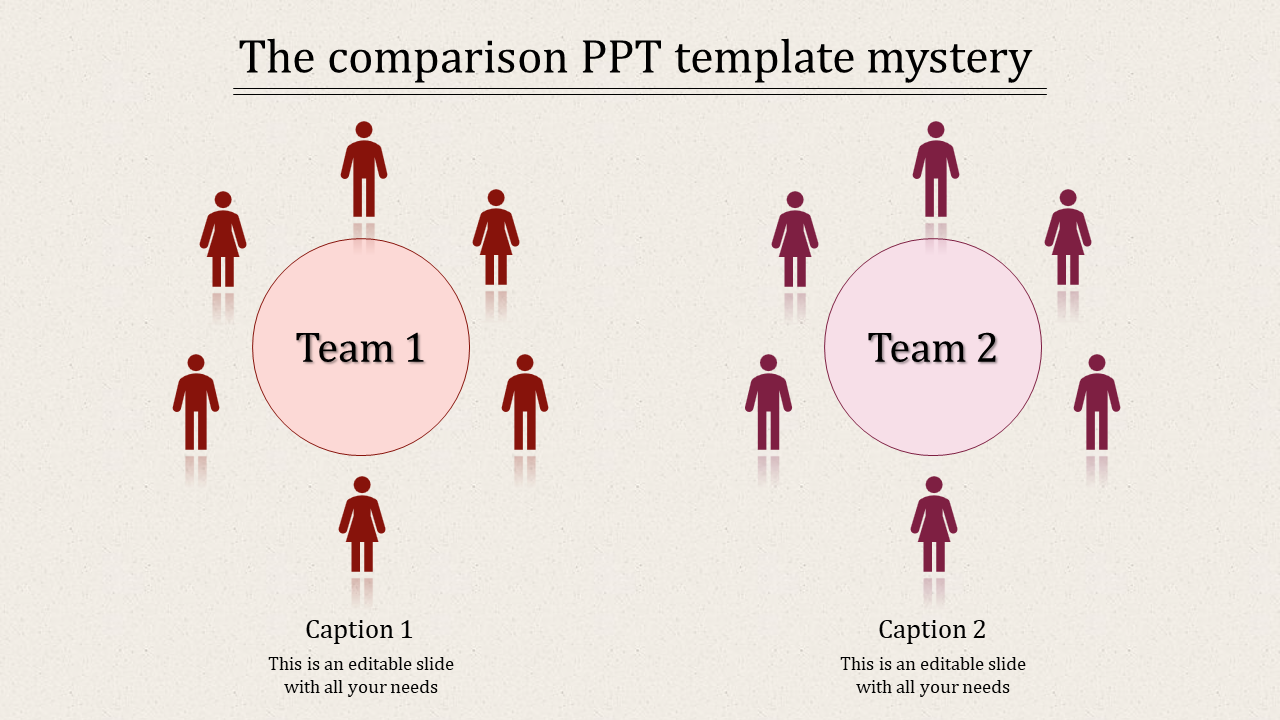 comparison ppt template-The Comparison Ppt Template Mystery